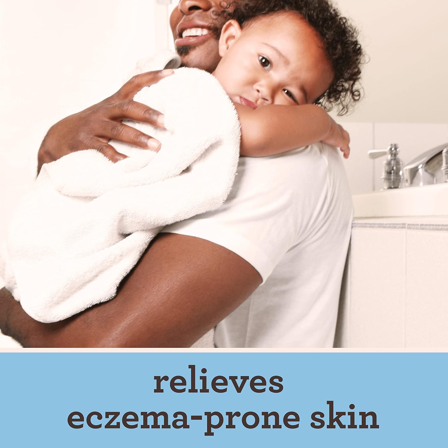 Aveeno Baby Eczema Therapy Soothing Bath Treatment for Relief of Dry, Itchy & Irritated Skin,Made with Natural Colloidal Oatmeal, Fragrance-Paraben-, Steroid- & Tear-Free, 10 ct ( Packaging May Vary ) - Image 2